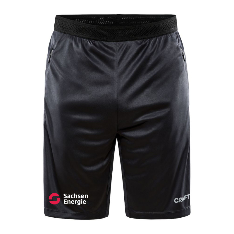 Sachsen Energie Zip Pocket Shorts Men grau